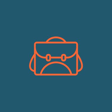 okul çantası simgesi