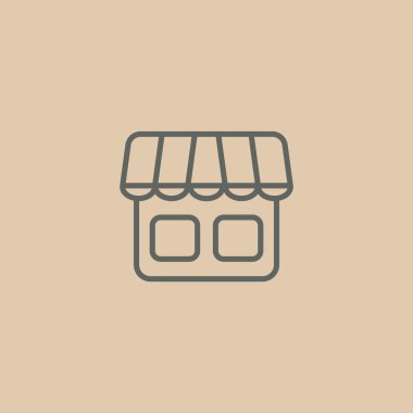 mağaza cephe simgesi