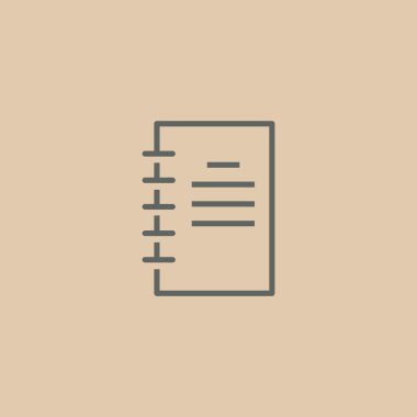 iletişim kitabı simgesi. 