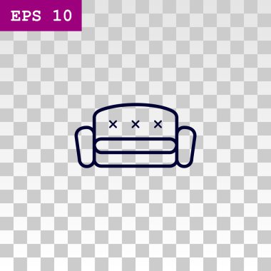 kanepe mobilya simgesi