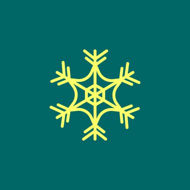 kış kar tanesi simgesi