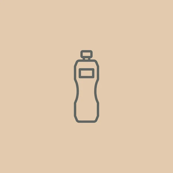 Plastic bottle icon — Stock Vector