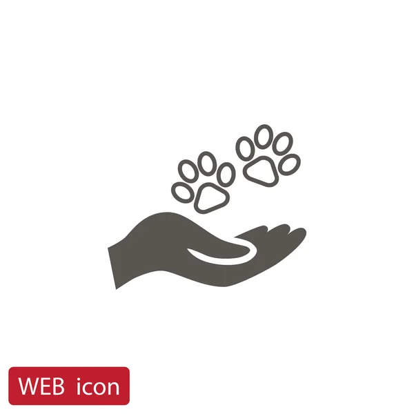 Shelter pets sign icon. — Stock Vector