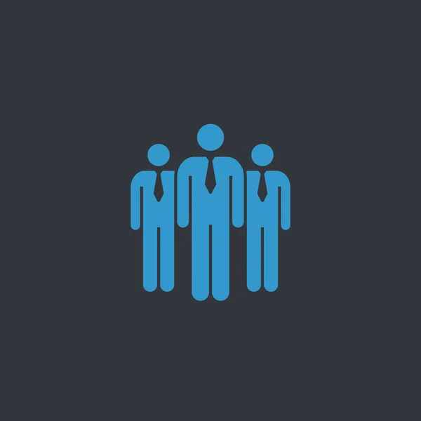 Skupina lidí ikony — Stockový vektor