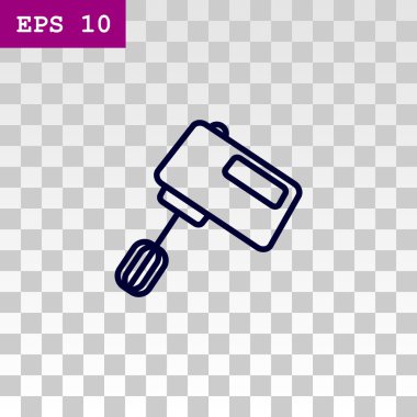 Mutfak karıştırıcı simgesi