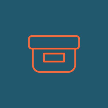 yiyecek kabı simgesi