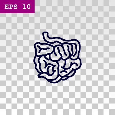 İnce bağırsak simgesi