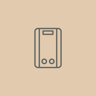 gaz su ısıtıcı simgesi