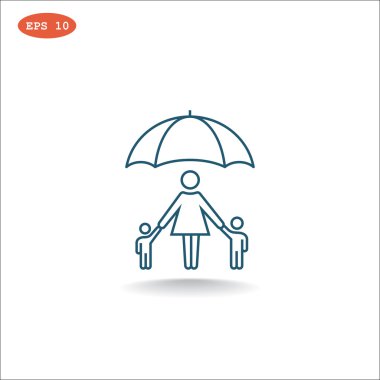 Aile Koruma simgesi. 