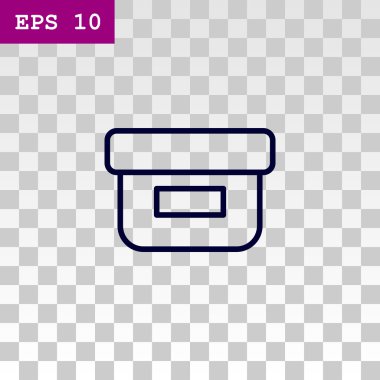 yiyecek kabı simgesi