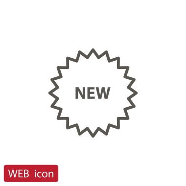 yeni rozet etiket simgesi