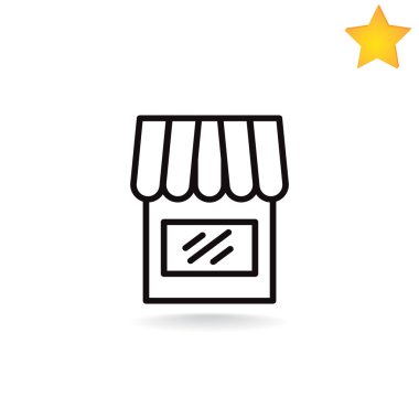 Dükkanı, mağazası simgesi 