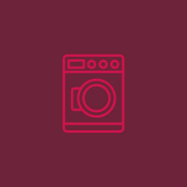 Washing machine icon — Stock Vector