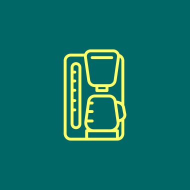 kahve makinesi simgesi. 