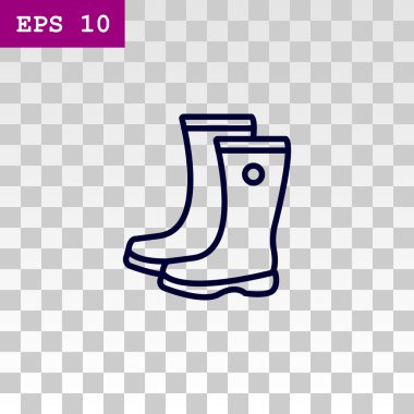 lastik çizmeler simgesinin