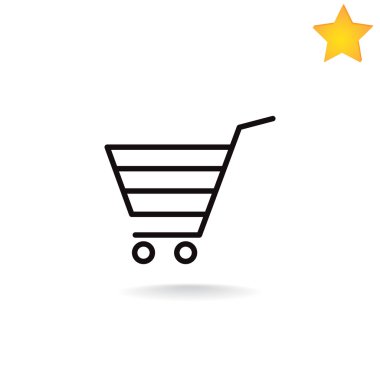 Alışveriş arabası simgesi