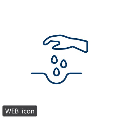 Ekim tohumlar simgesi. 