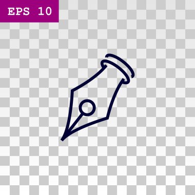  mürekkep kalem ucu simgesi 