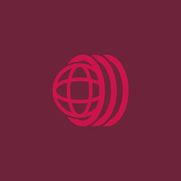 Dünyanın her yerinden logo lastikleri — Stok Vektör