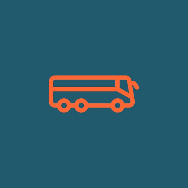 Ikone des Busverkehrs — Stockvektor