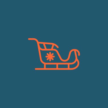 Noel Baba'nın kızağı simgesi