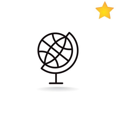 Dünya Küre simgesi 