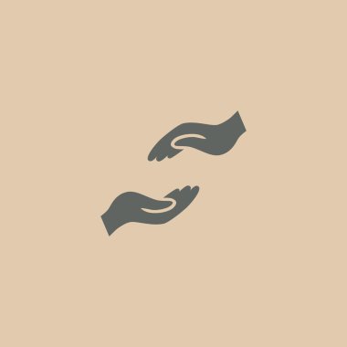 Yardım eller simgesini