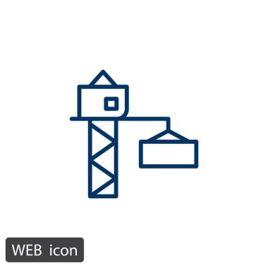 inşaat vinç simgesi