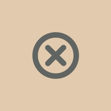 Yanlış işareti web simgesi