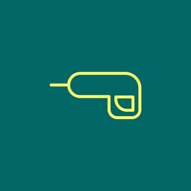 Çekiç düz simgesi  