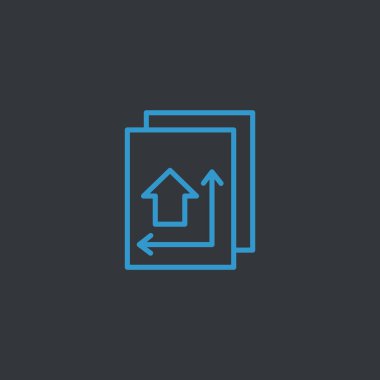 Blueprint - ev planı simgesi