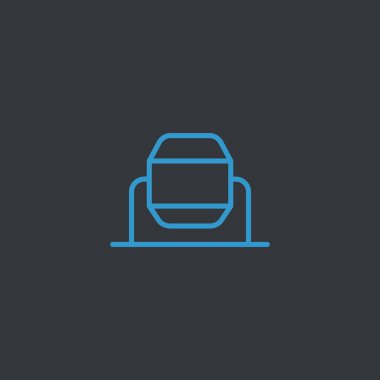 Beton karıştırıcı simgesini