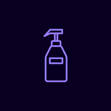 Jel, köpük veya sıvı sabun simgesi