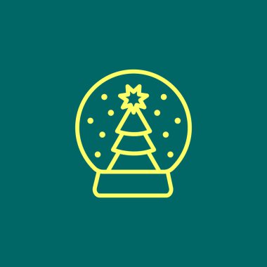 Noel ağacı simgesini