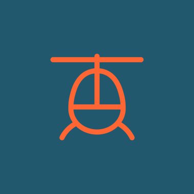 Helikopter taşıma simgesi.