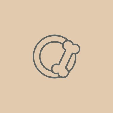 kase için gıda hayvan simgesi