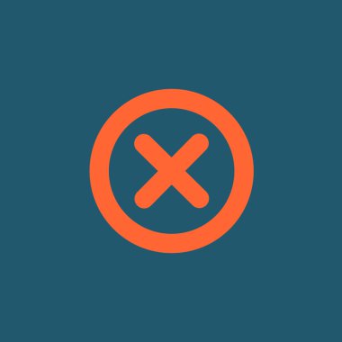 Yanlış işareti web simgesi