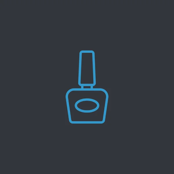Butelki szklane dla cieczy ikona — Wektor stockowy