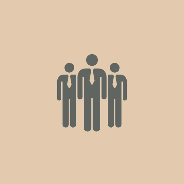 Group of people icon — Stock Vector