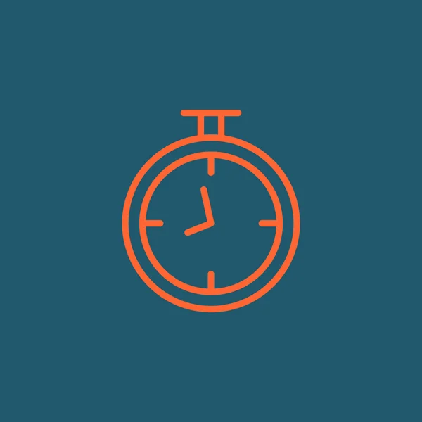 Conto alla rovescia icona del cronometro — Vettoriale Stock