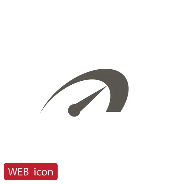 Pictograph van snelheidsmeter pictogram. — Stockvector