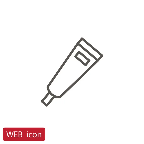 Icono de contenedor de gel — Vector de stock