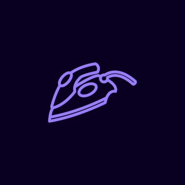 Yumuşatma-demir düz simgesi. 