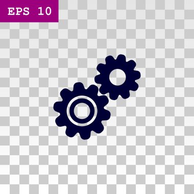 dişli tekerlek mekanizması simgesi