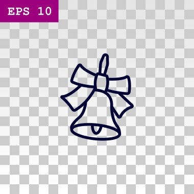 Okul zili illüstrasyon