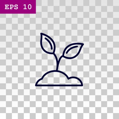 Botanik Filiz simgesi