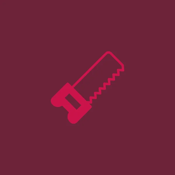 Hacksaw-Werkzeug-Symbol — Stockvektor