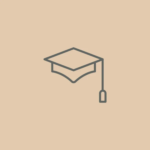 Atribut Studentský web ikony — Stockový vektor