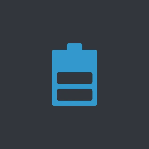 Bateria, ícone do acumulador —  Vetores de Stock