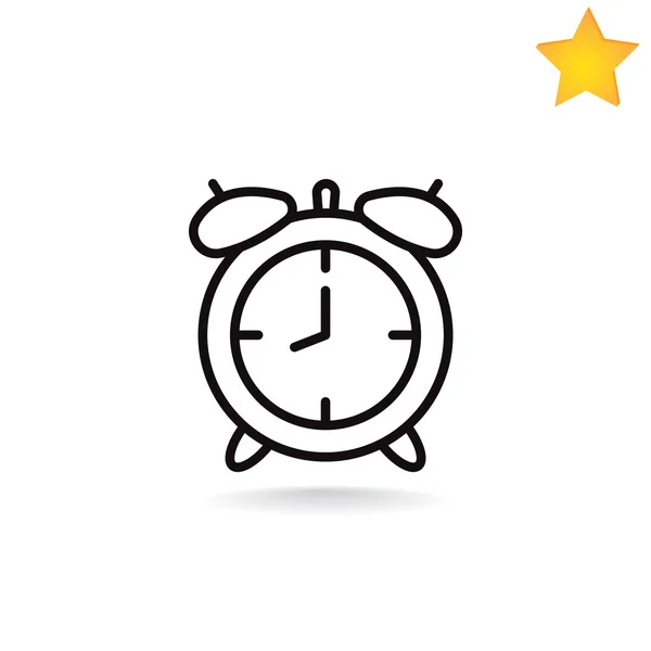 Reloj de tiempo icono — Vector de stock